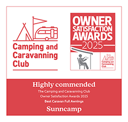Camping & Caravanning Club Owner Satisfaction Awards 2025 - Highly Commended